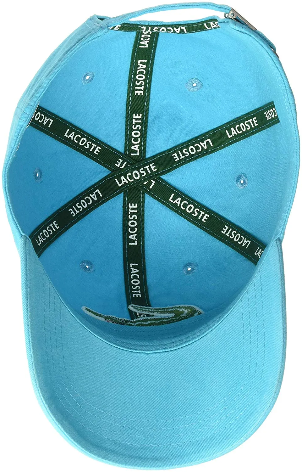 Lacoste Men's Classic Large Croc Gabardine Cap