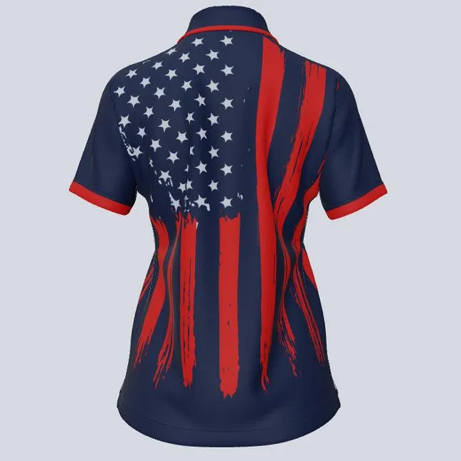 Ladies Brave Custom USA Polo