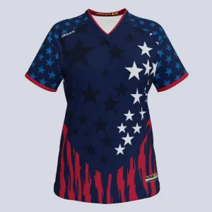 Ladies Pride Custom USA Jersey