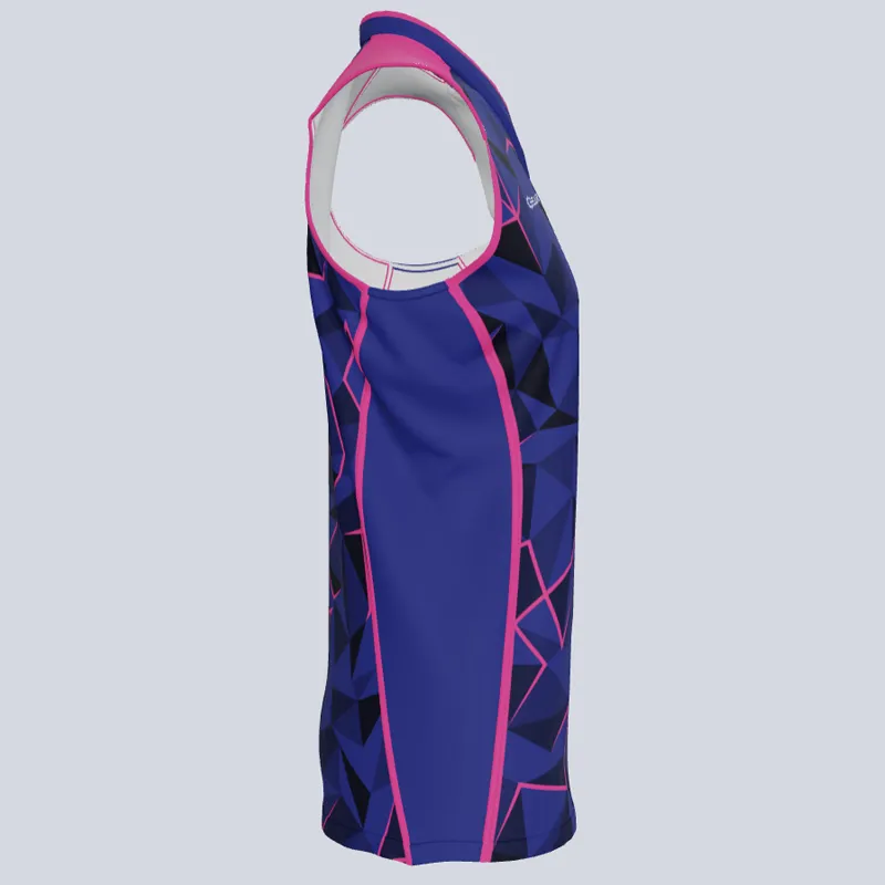 Ladies Prism Razor Back Sleeveless Custom Jersey