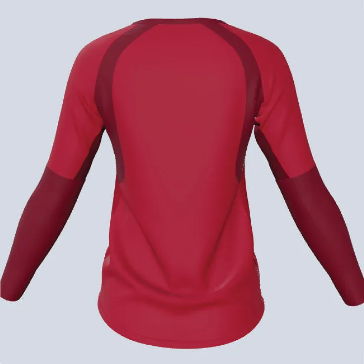 Ladies ProCut LS Custom Top Wave Jersey