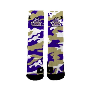 Lake Stevens Girls Tennis Camo Socks