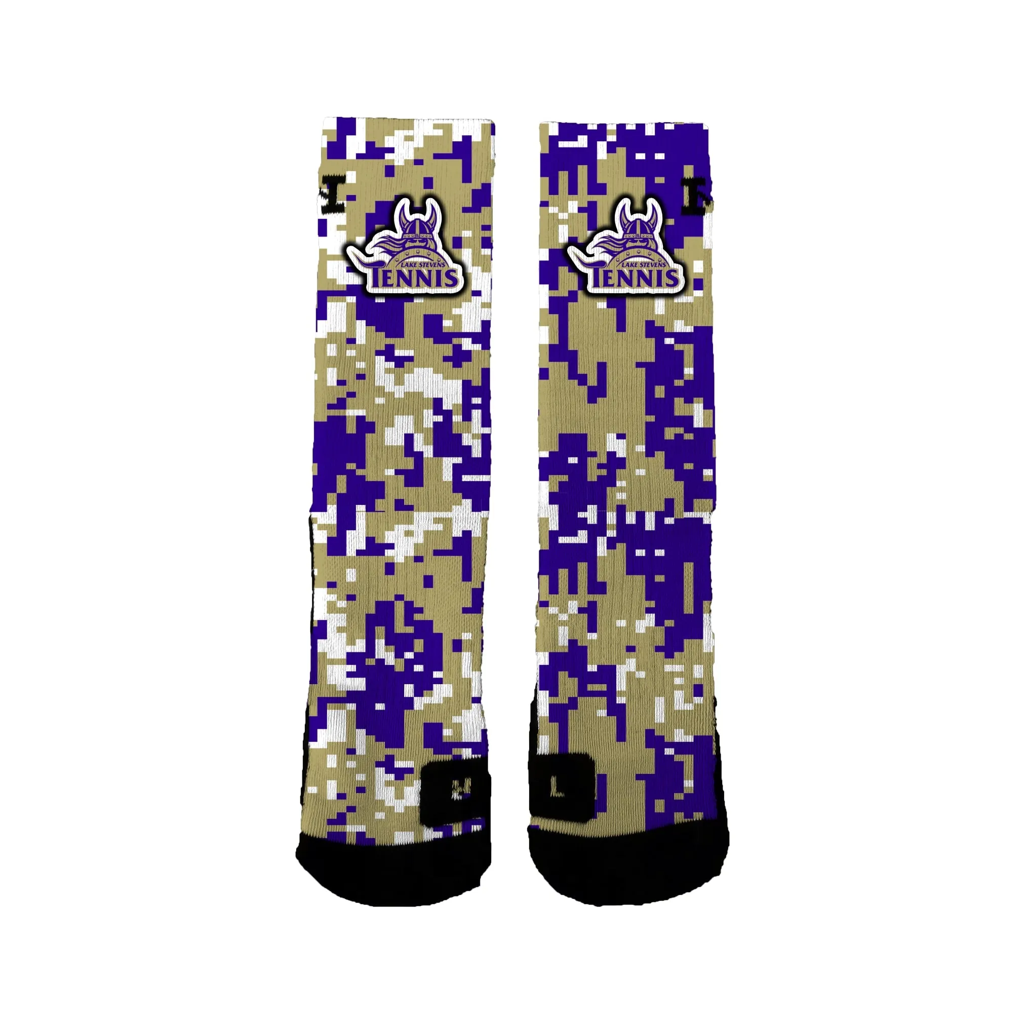 Lake Stevens Girls Tennis Digital Camo Socks