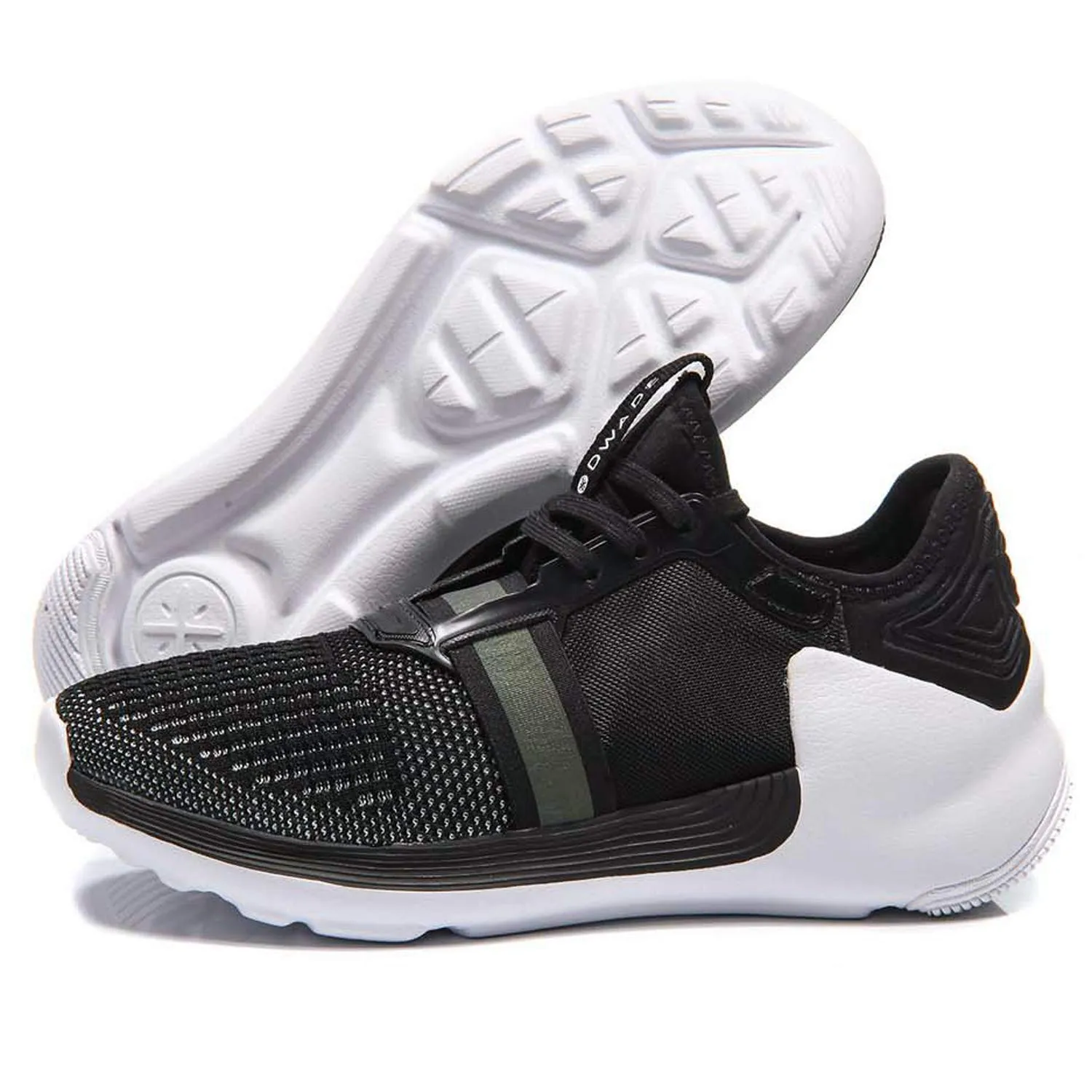 Li-Ning ABCM012-1 Female Basketball Shoes, Basic Black/Basic White