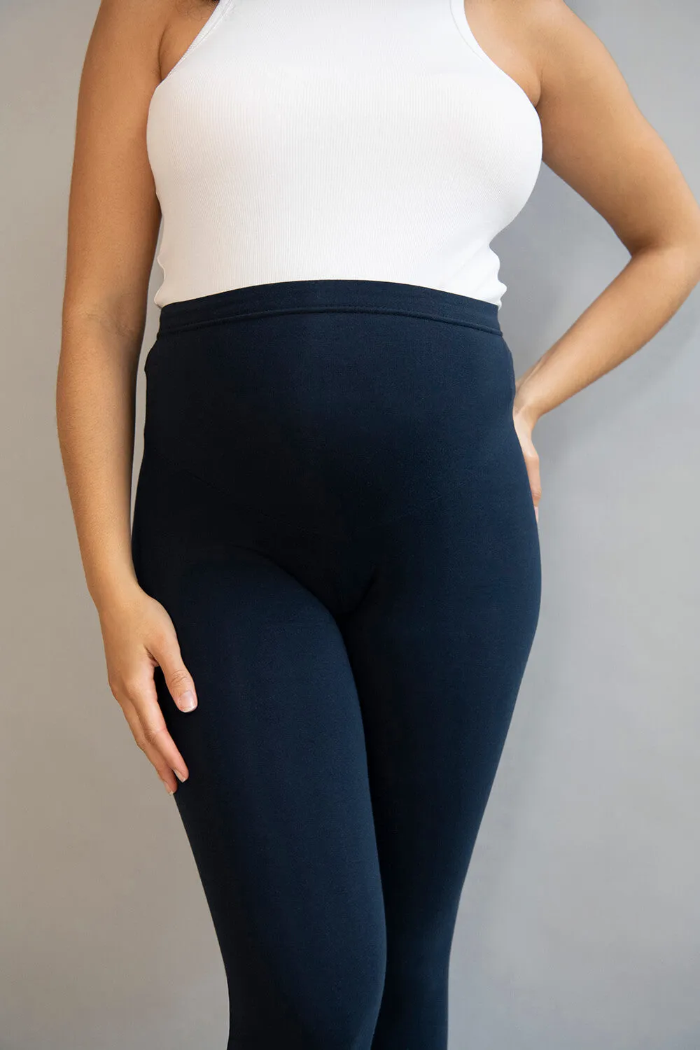 Maternity Everyday Leggings - Navy Blue