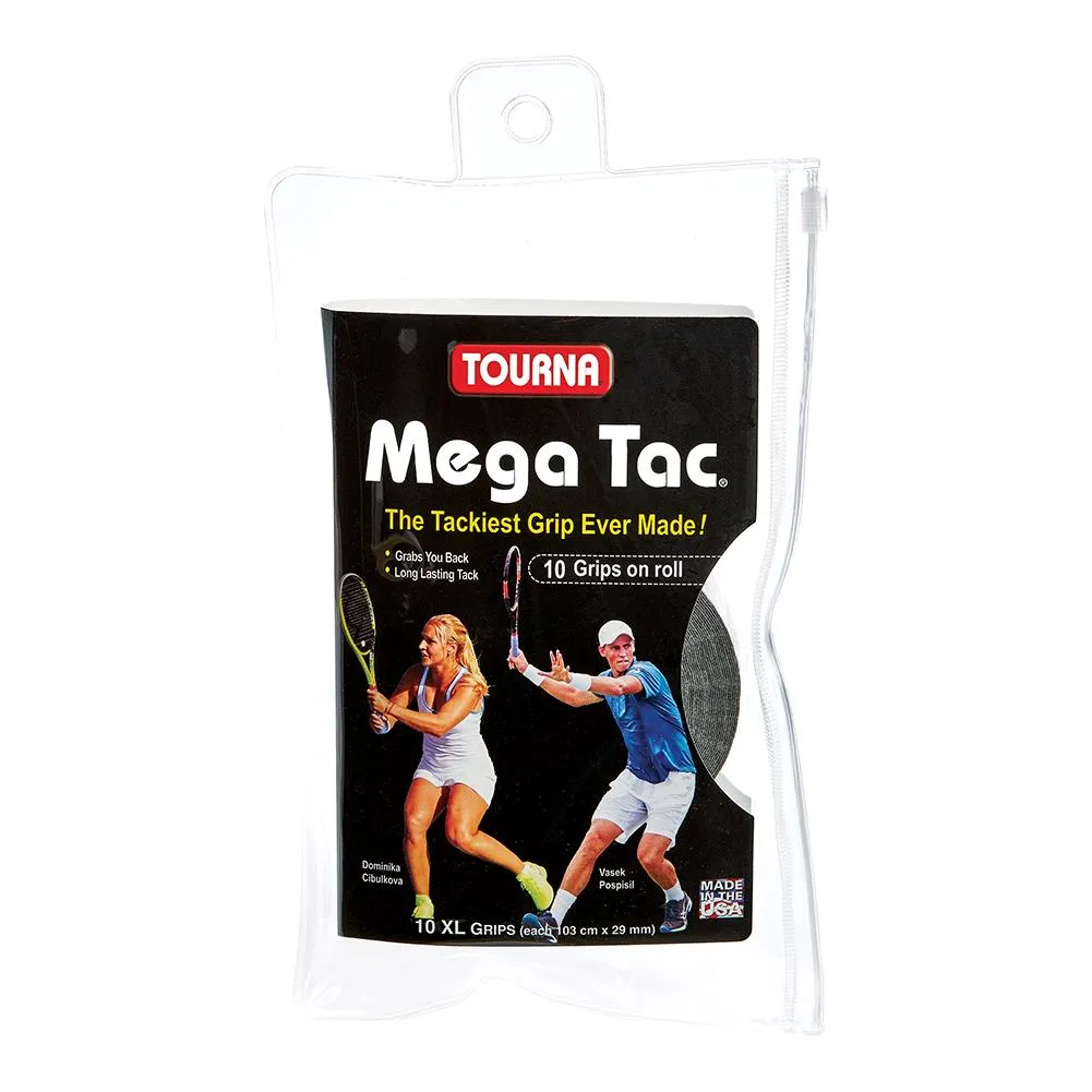 Mega Tac 10 Pack Tennis Overgrip