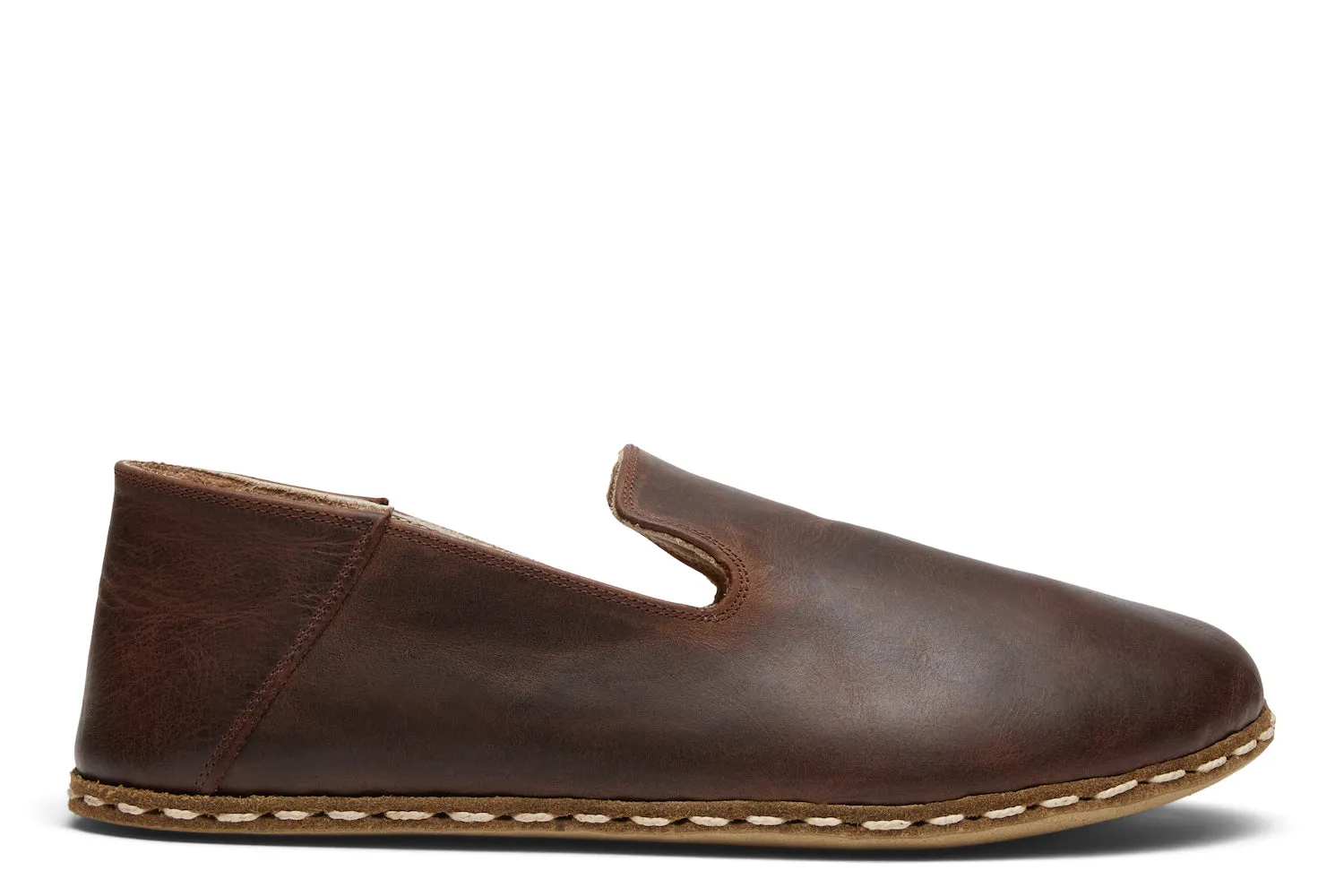 Men's Barefoot Grounding Slip-on Shoes / Coffee by Raum