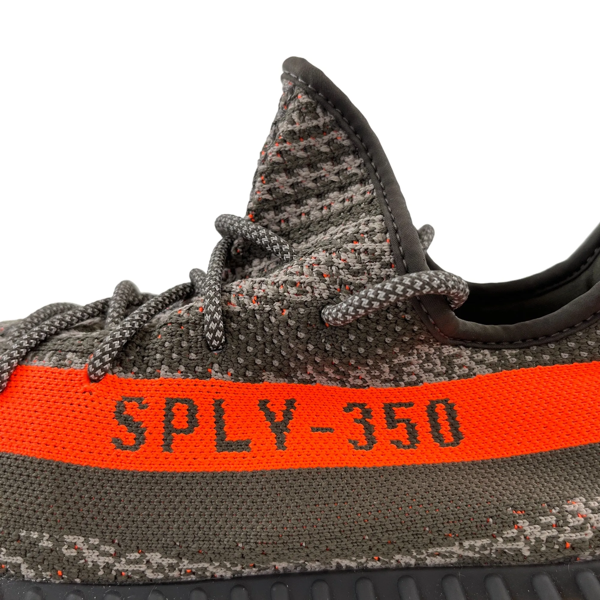 Men's Boost 350 V2 Carbon Beluga Low Trainers Grey Size EU 47 / UK 13