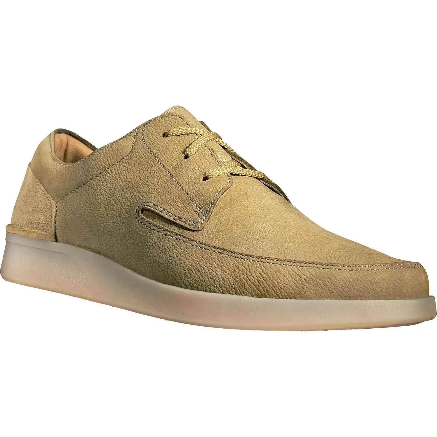 Men's Clarks Oakland Craft Dark Sand Nubuck