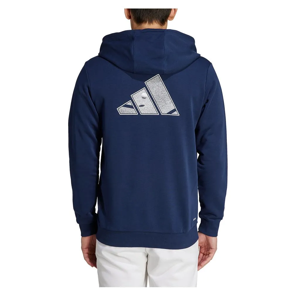 Mens Club Tennis Hoodie Collegiate Navy