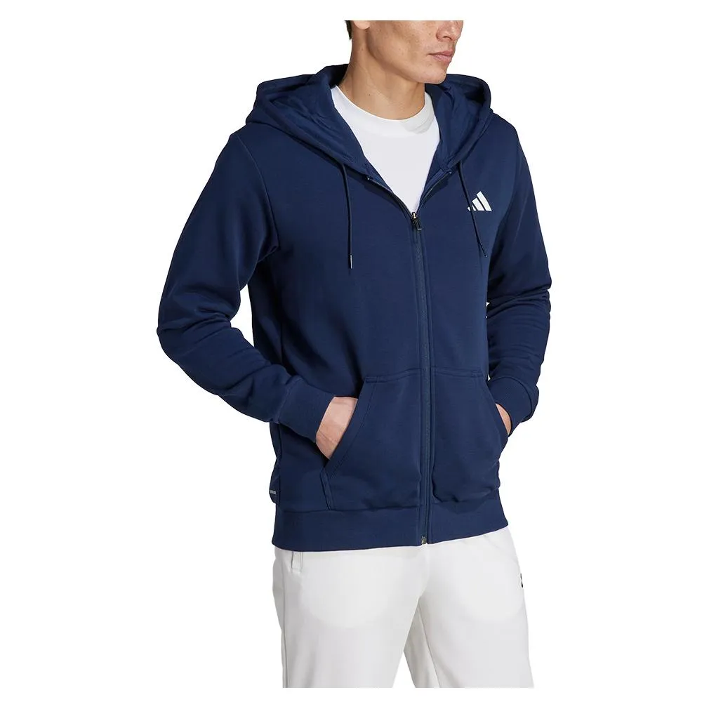 Mens Club Tennis Hoodie Collegiate Navy