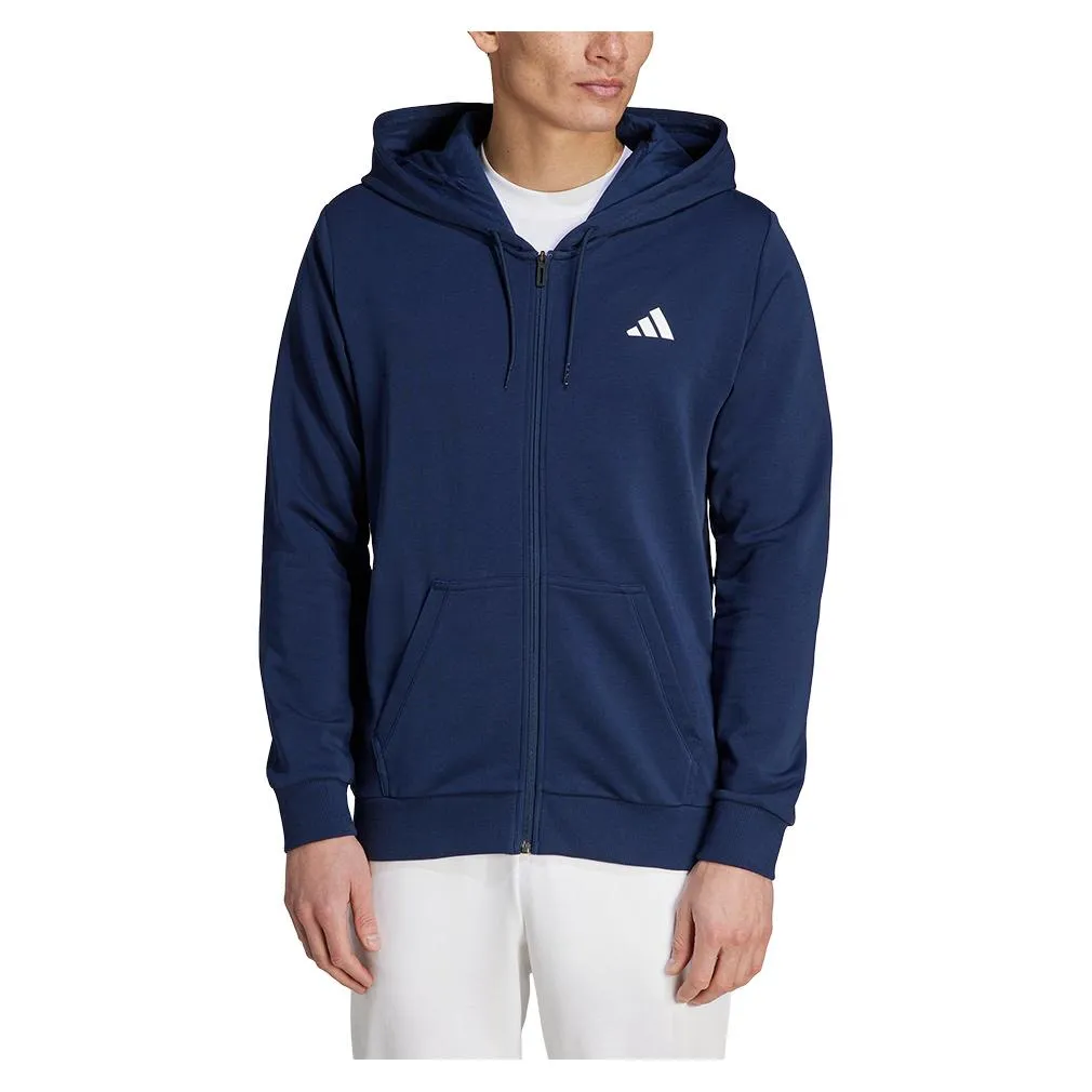 Mens Club Tennis Hoodie Collegiate Navy