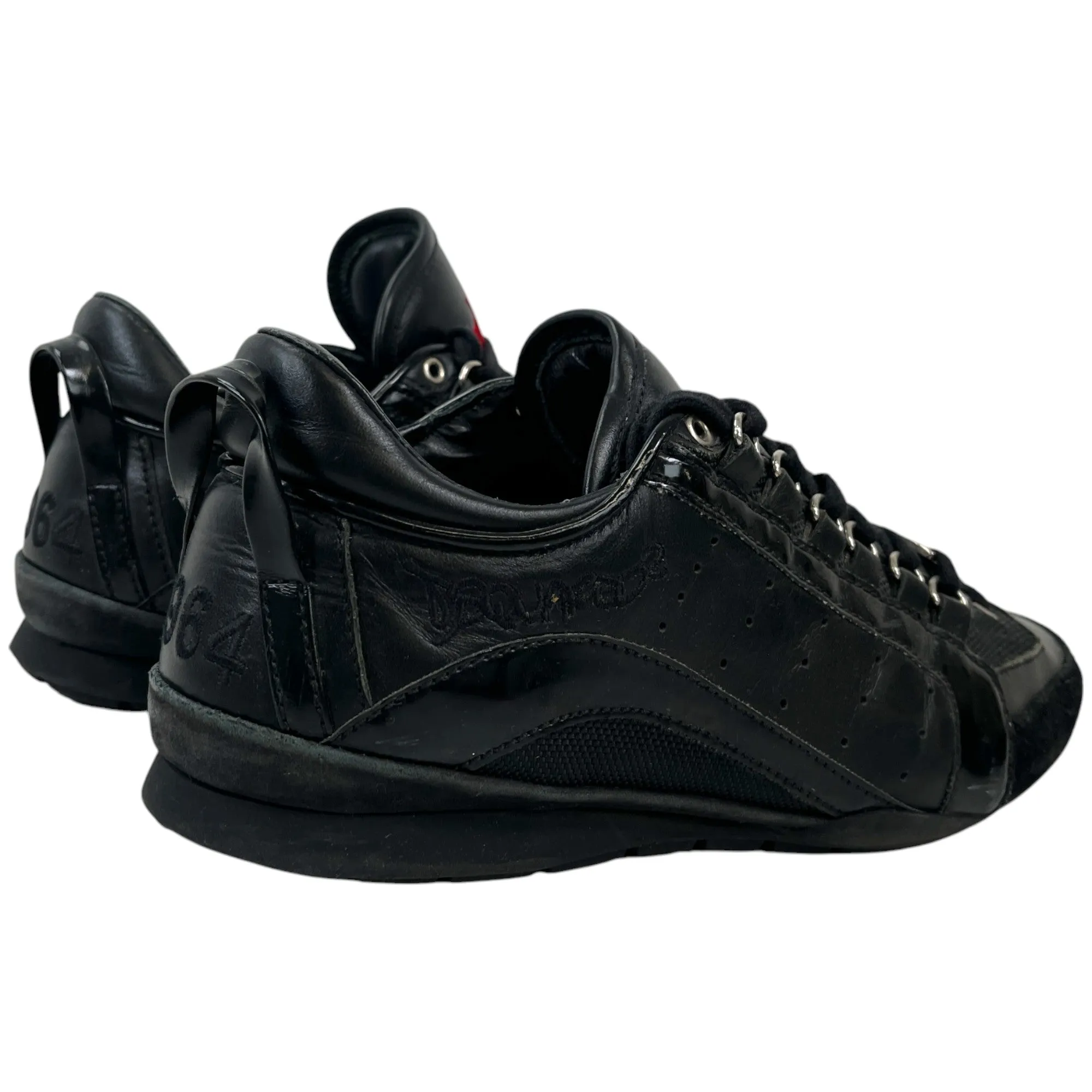 Men's Low Top Low Trainers Black Size EU 40 / UK 6