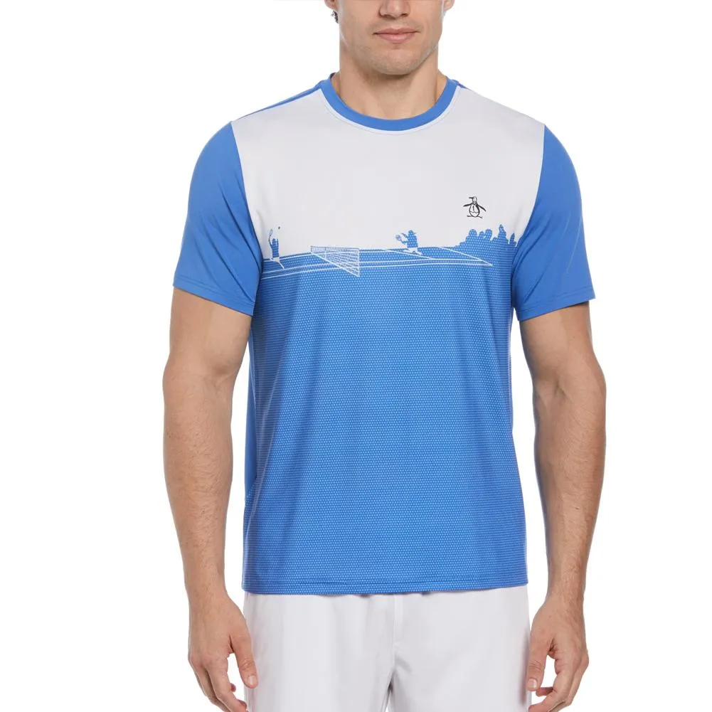 Men's Performance Outlined Pete Tennis Crew Nebulas