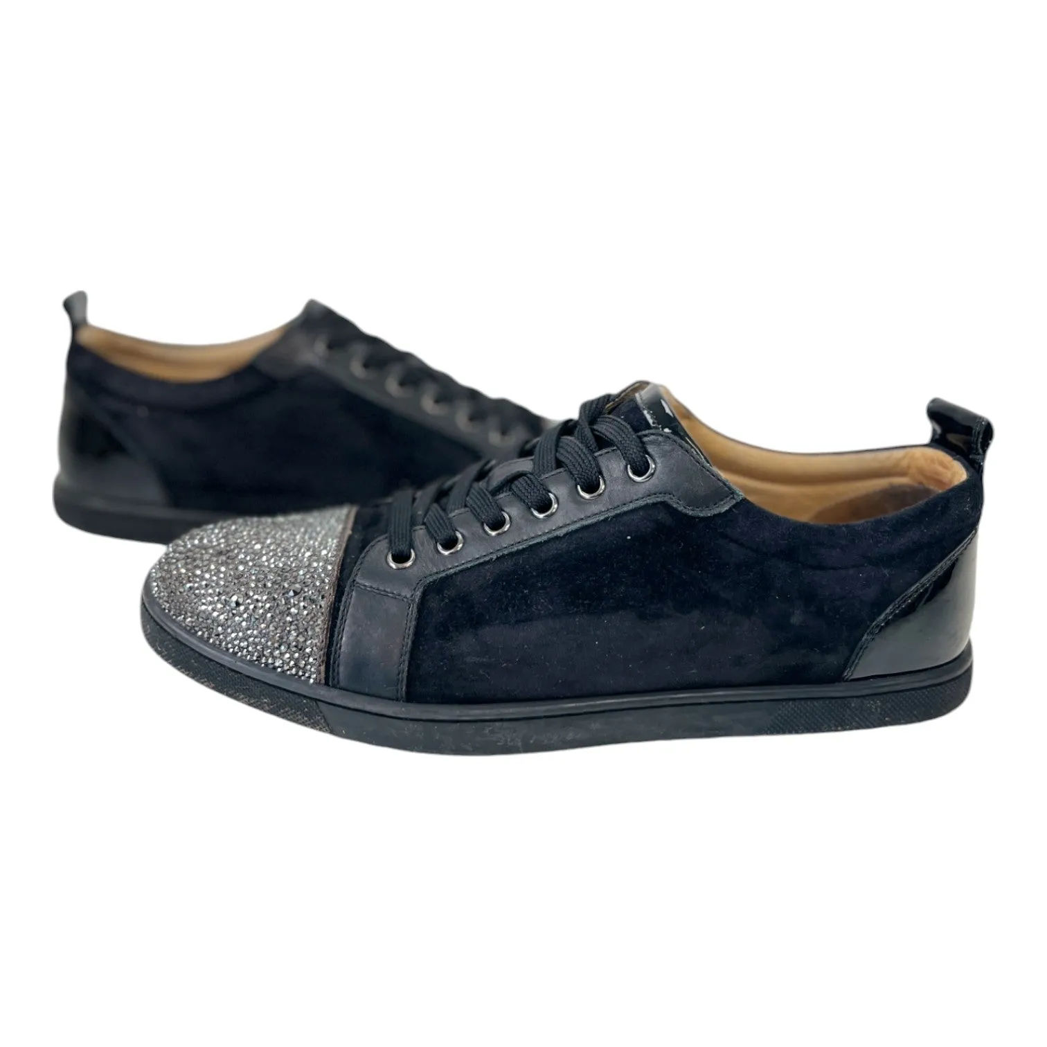 Men's Strass Low Trainers Navy Size EU 41 / UK 7