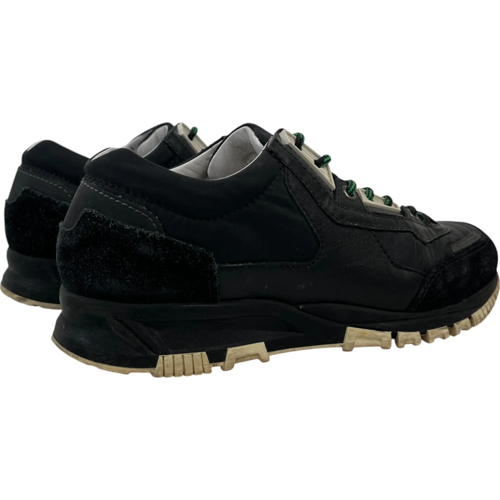 Men's Suede Low Trainers Black Size EU 40 / UK 6