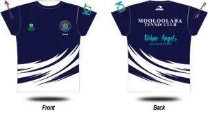 Mooloolaba Tennis Club - Cap Sleeve Player's Tee (Navy)