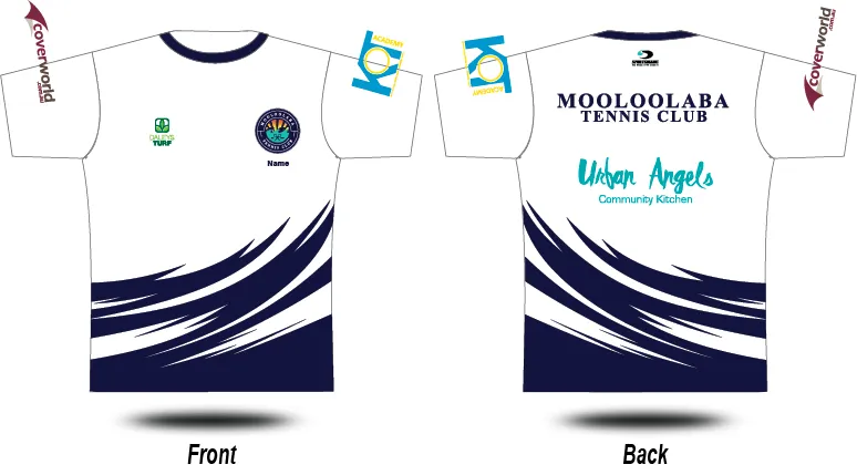 Mooloolaba Tennis Club - Player's Tee (White)