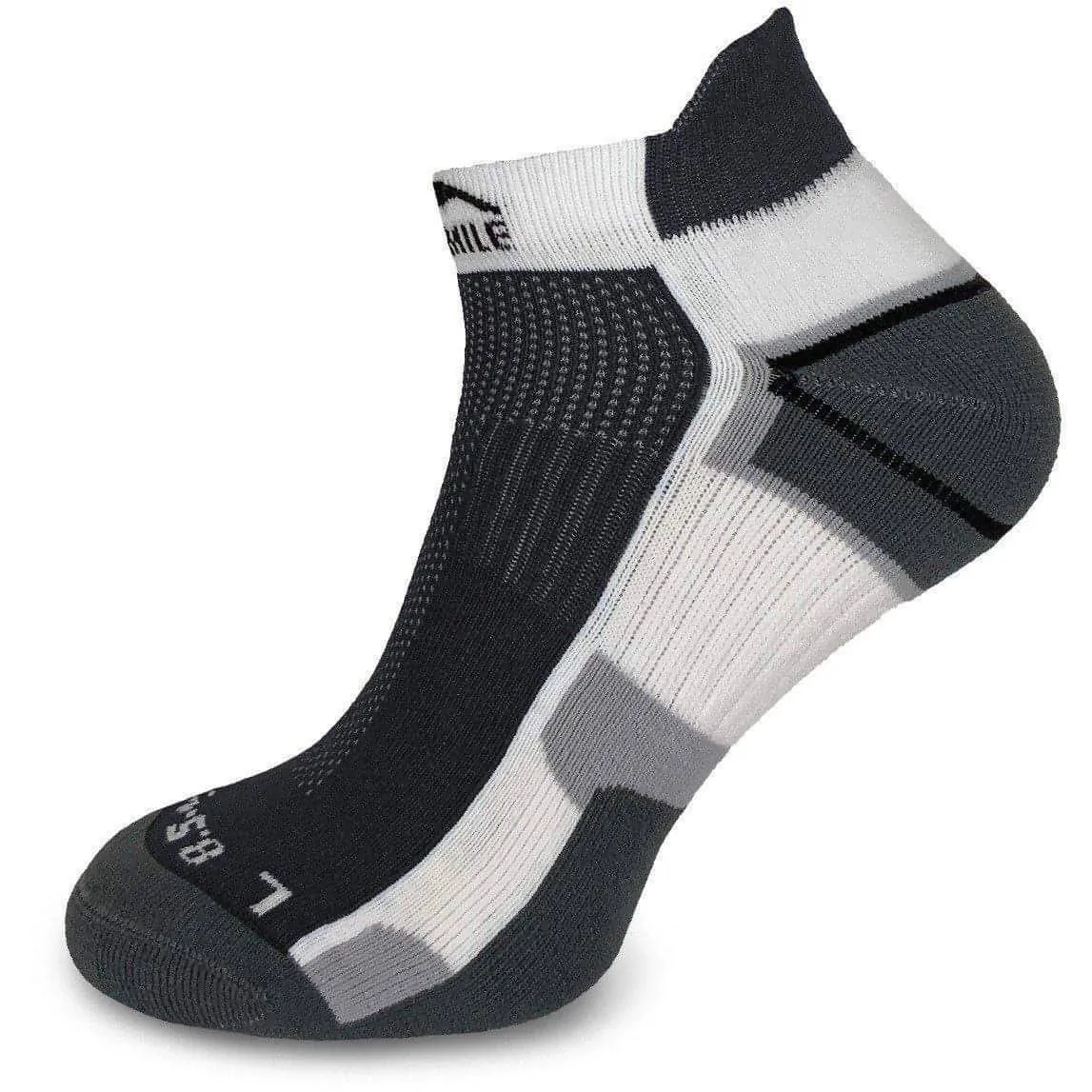 More Mile Miami Running Socks - Black