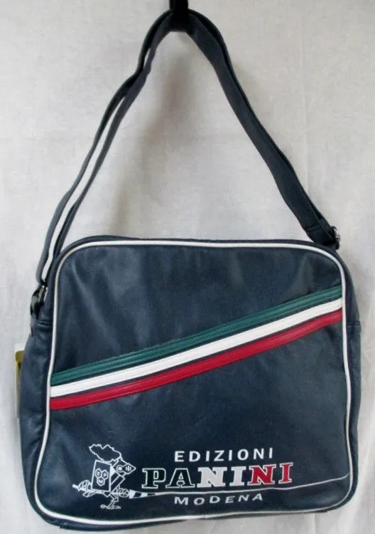 NEW EDIZIONI PANINI MODENA Flight Gym SOCCER Bag Crossbody BLUE ITALY NWT