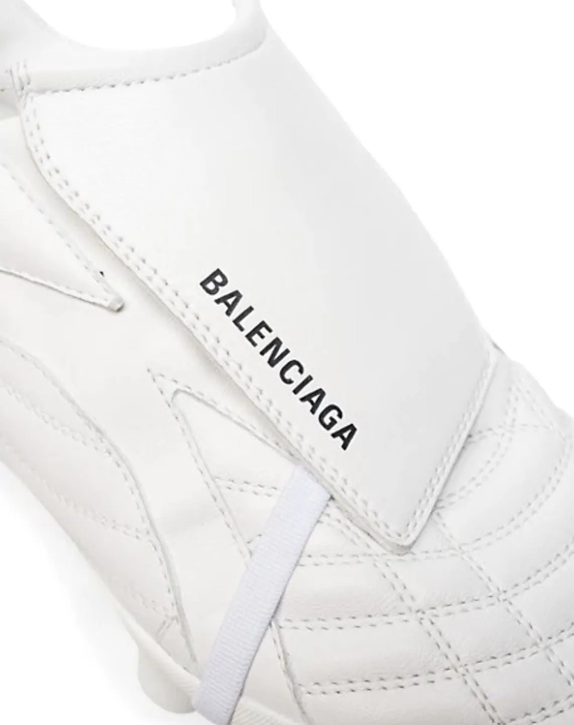 NIB $725 Balenciaga Women's Leather Socker Sneakers White 9 US (39 Euro)