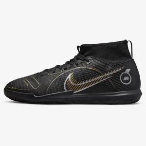 Nike JR Superfly 8 Academy Indoor - Black-Silver-Gold