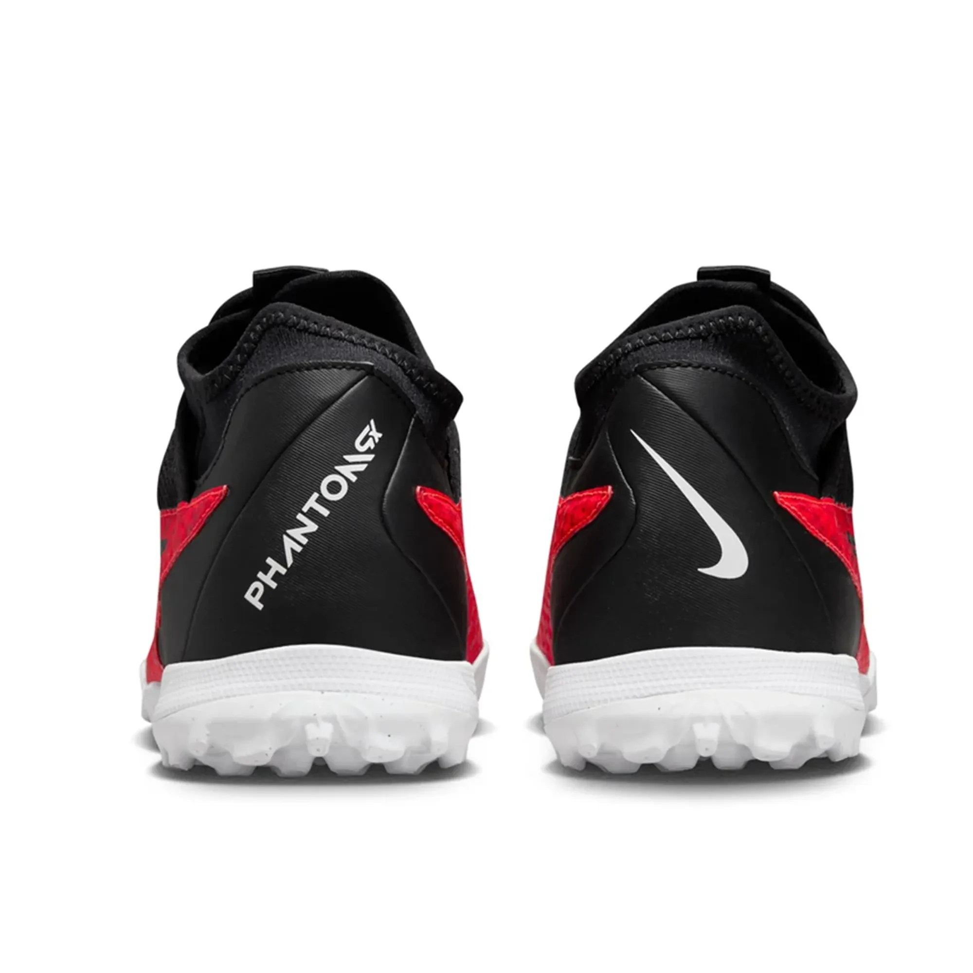 Nike Phantom GX Academy DF Turf Soccer Shoes (Bright Crimson/Black-White)