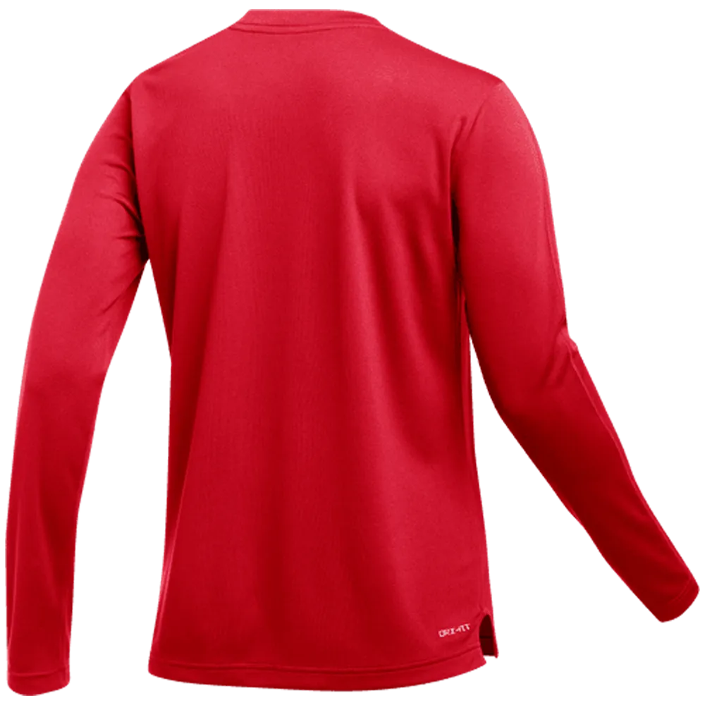 Nike Women's DF UV Coaches Top LS