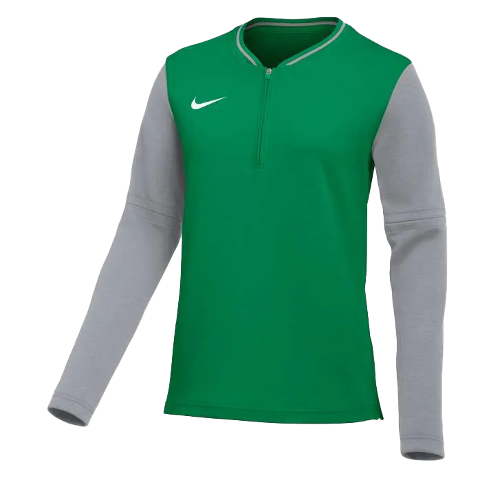 Nike Women's Dri-Fit Half Zip Coaches Top LS