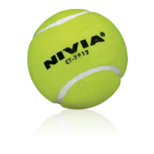 Nivia Heavy Tennis Cricket Ball Yellow Pack of 12