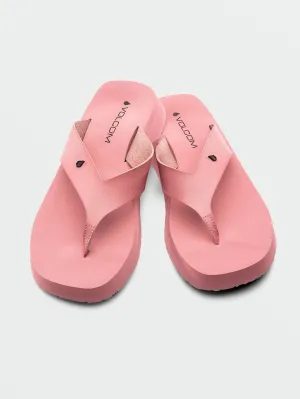 Not Ur Moms Platform Sandals - Desert Pink