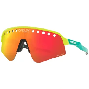 OAKLEY Sutro Lite Sweep Eyewear - Tennis Ball Yellow Prizm Ruby