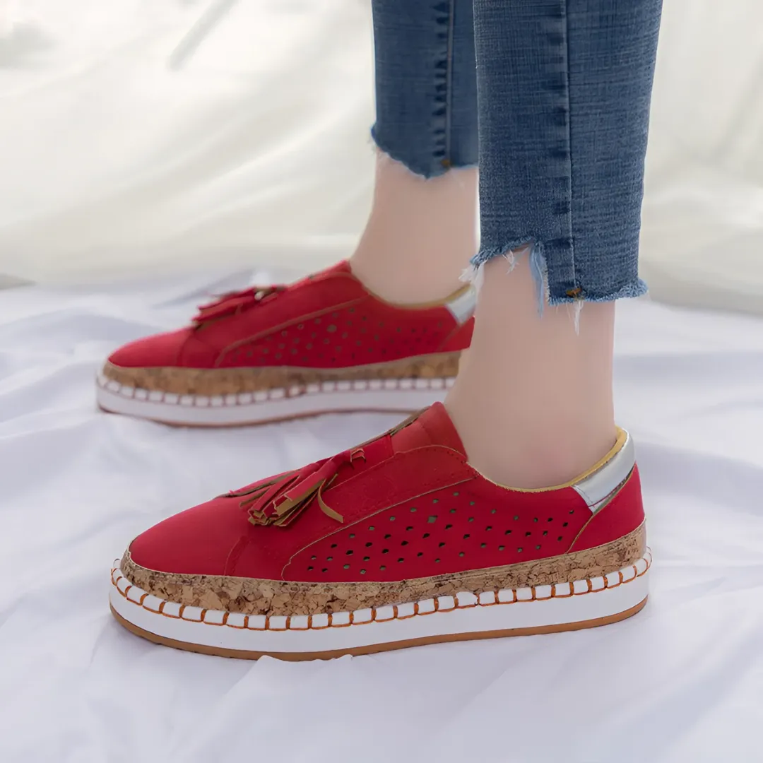 OCW Orthopedic Casual Shoes for Women Comfortable and Slip on Moccasin