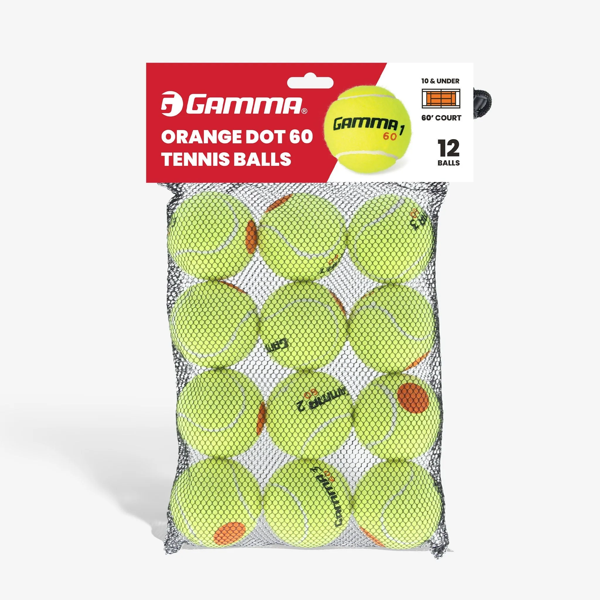 Orange Dot 60 Tennis Ball