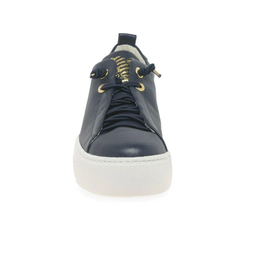 Paul Green Womens Trainer 5017 Space/Gold