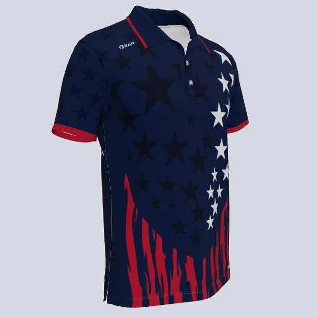 Pride Custom USA Polo