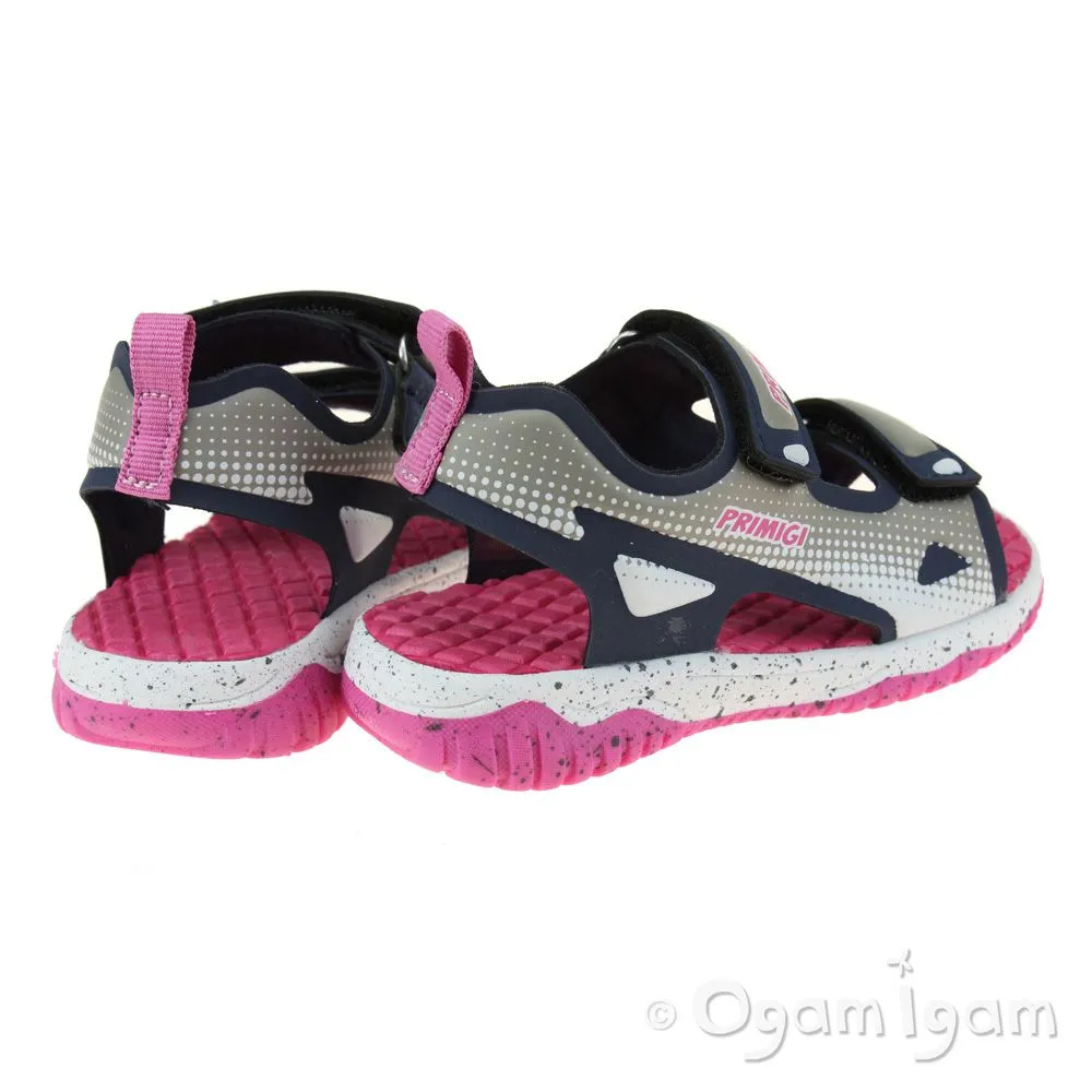 Primigi 7449911 Girls Blue-Pink Sandal