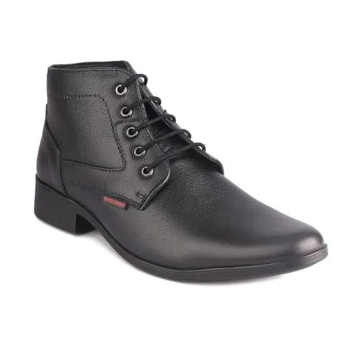 Red Chief Derby Lace Up | Men's Formal Shoes for Office | Black | PU Sole