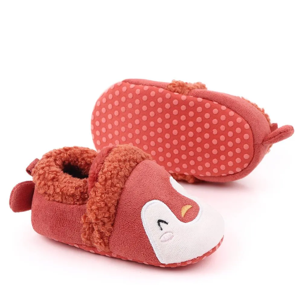 Red Penguin Baby Shoes