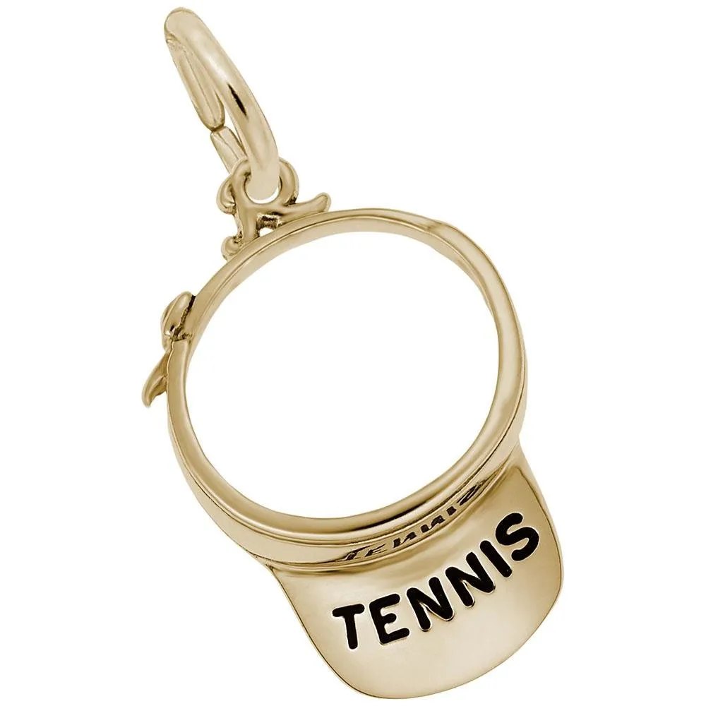 Rembrandt Charms - Tennis Visor Charm - 8145