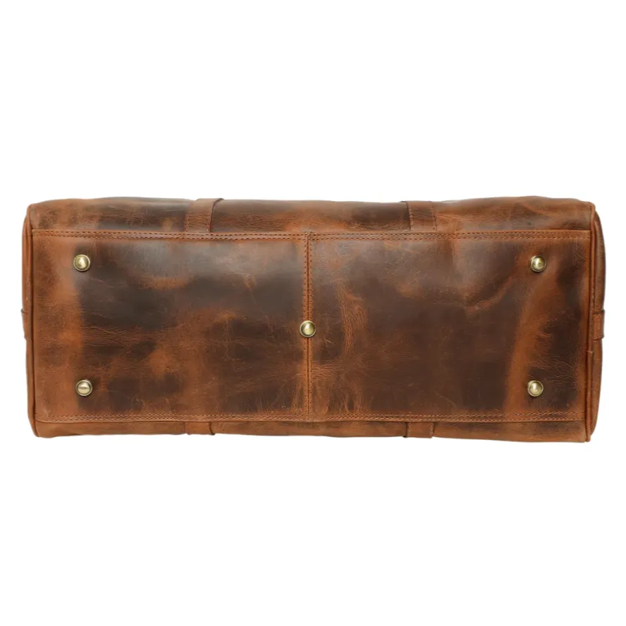 RusticTown Nando Duffle Bag (Mulberry)