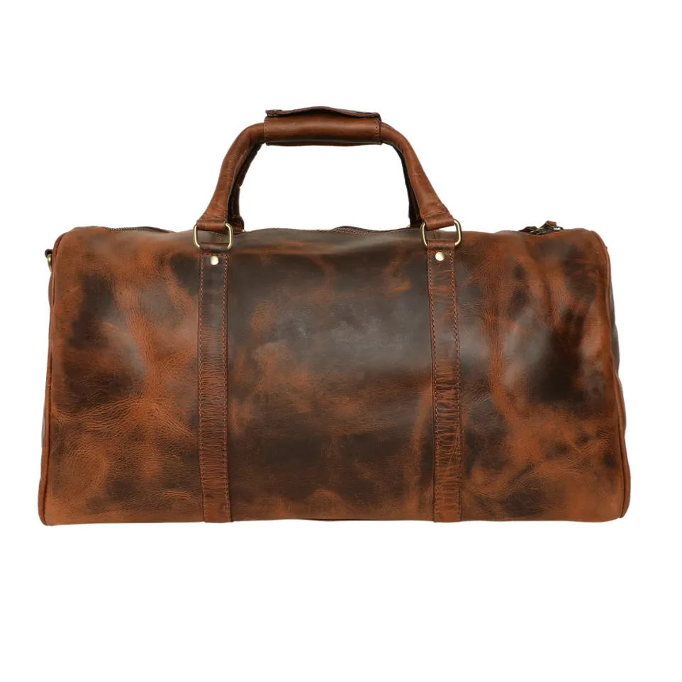 RusticTown Nando Duffle Bag (Mulberry)