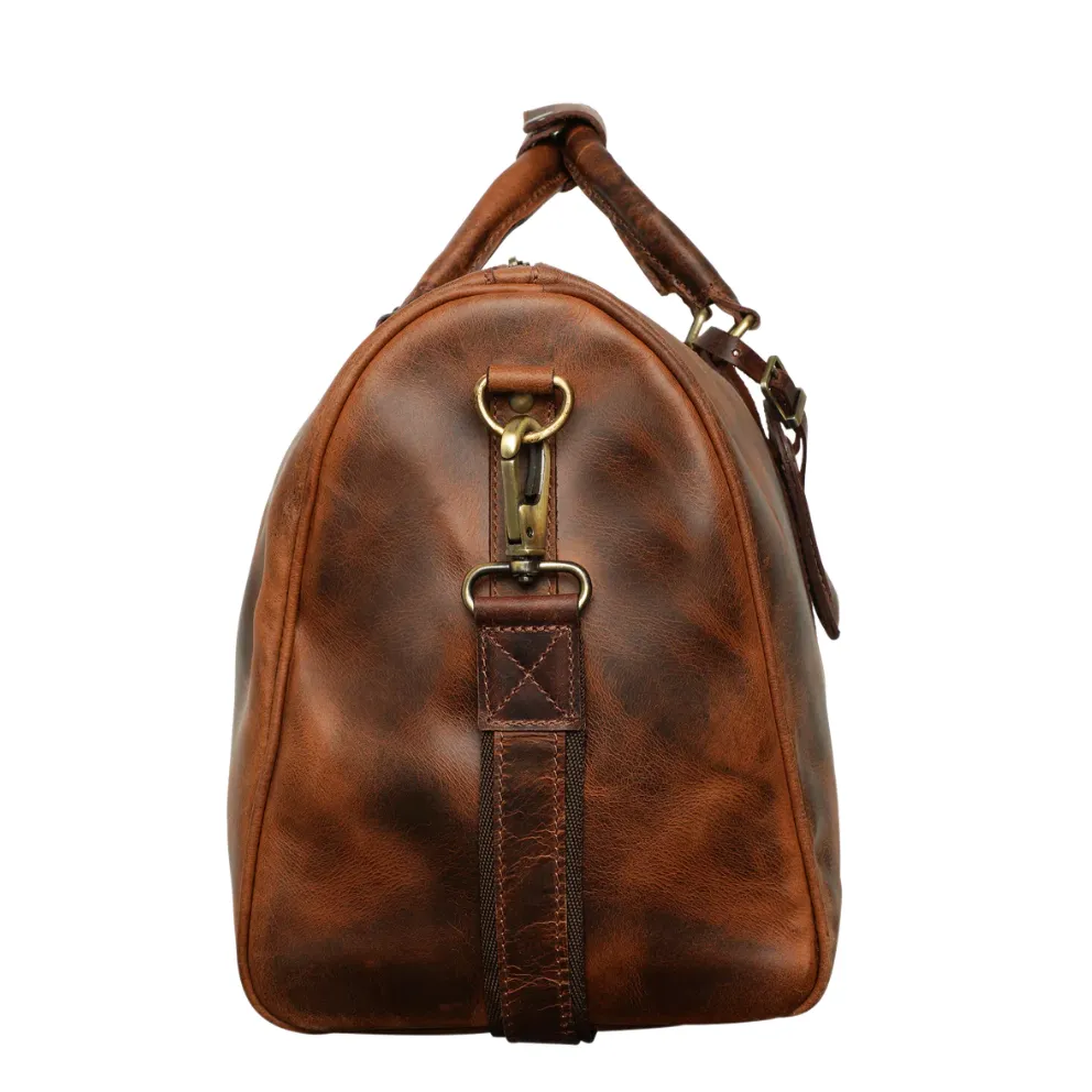 RusticTown Nando Duffle Bag (Mulberry)