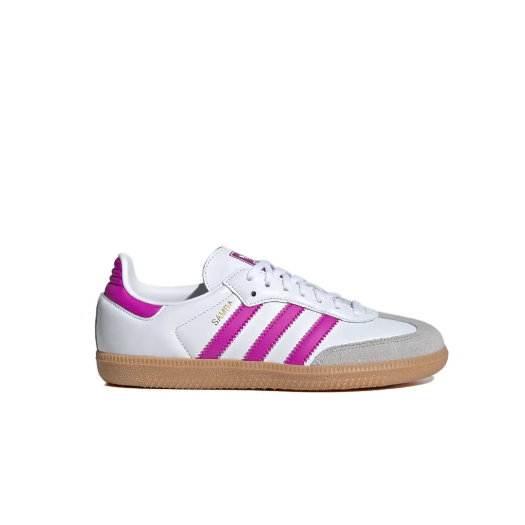 SAMBA OG (GS) CLOUD WHITE/ PURPLE BURST