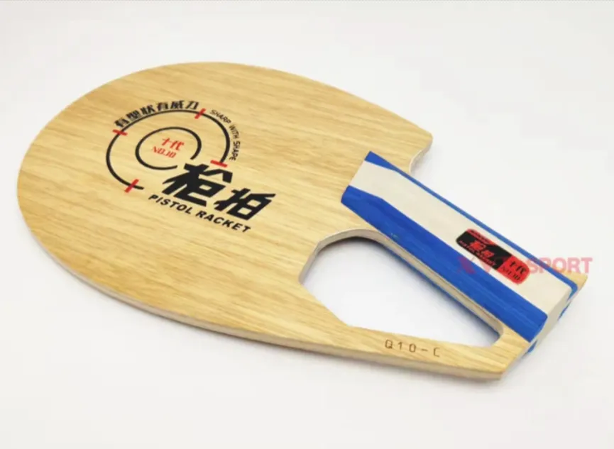 SANWEI Q10-C Carbon Fiber Pistol Table Tennis Blade