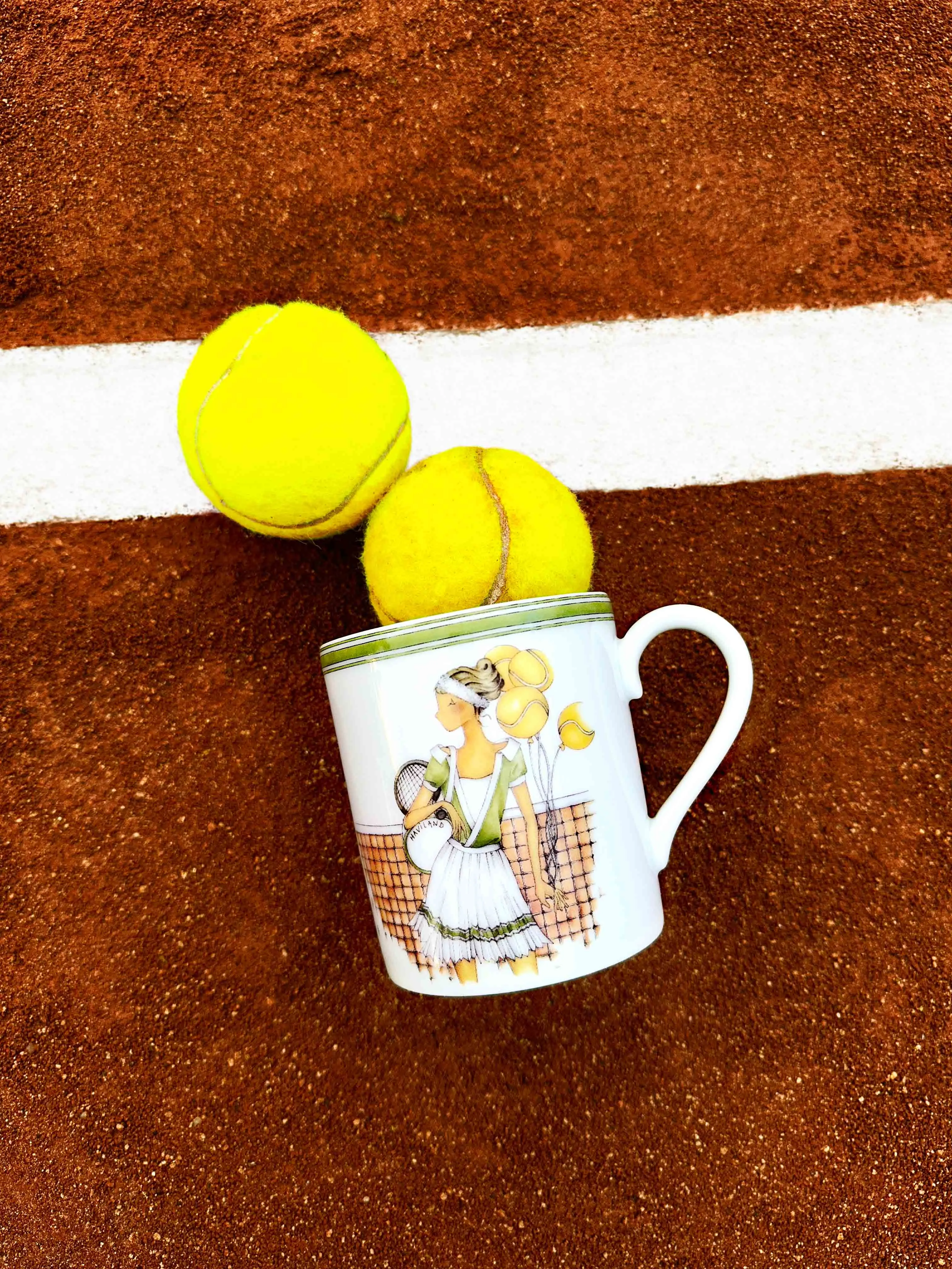 Set of 1 Mug Les Weekends de Mademoiselle Tennis