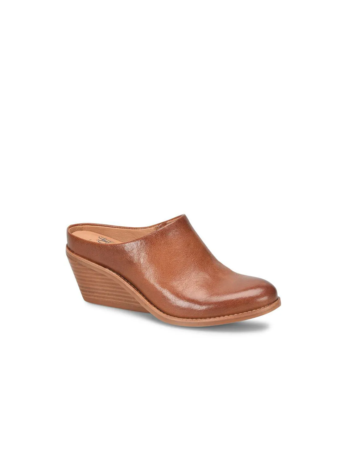 Söfft Nicki Stacked Heel Mule