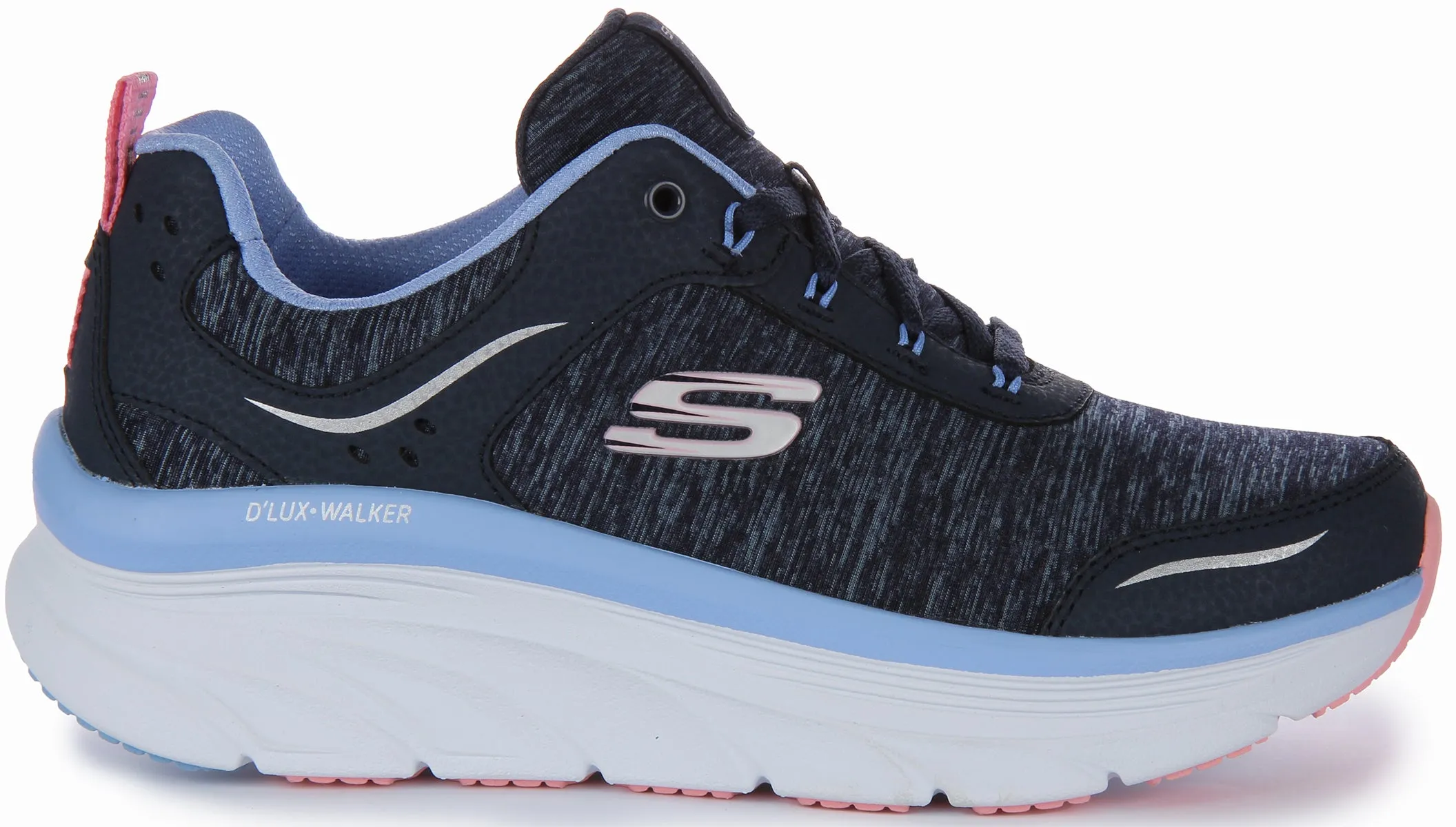 Skechers D'Lux Walker In Navy For Women