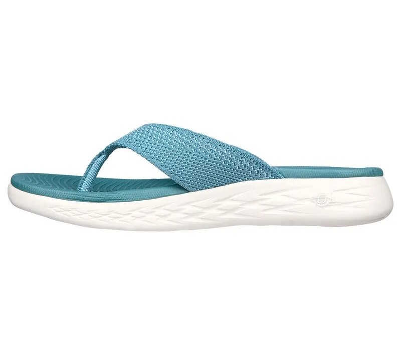 Skechers On The Go 600 Teal Women Slipper, 140703-TEAL