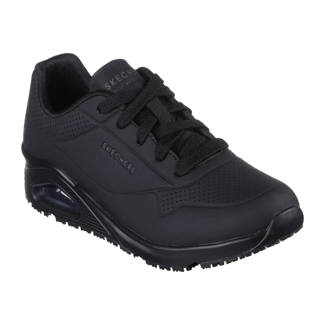 Skechers Work Womens Uno Slip Resistant Trainers Black 39 - BA004-6